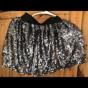Sparkling child’s skirt